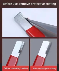 Professional Kitchen Knife Scissors Sharpener Tungsten Diamond Ceramic Sharpening Stone for All Blades Including Garden Shears 4