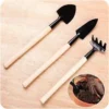 Gardening Tools Three-Piece Set Mini Garden Tools Multi-Function Shovel Harrow Shovel Household Plant Pine Soil Shovel 1