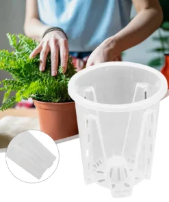 Root Control Clear Plastic Orchid Pots With Holes Transparent Flower Pot For Phalaenopsis Orchid Cattleya Planting With Stomata 1