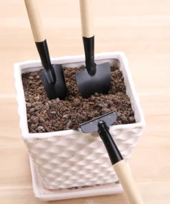 Gardening Tools Three-Piece Set Mini Garden Tools Multi-Function Shovel Harrow Shovel Household Plant Pine Soil Shovel 3