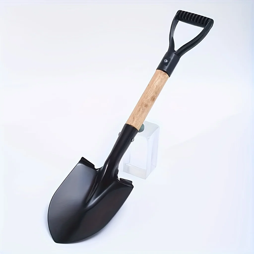 35.8/50.5cm Digging Shovel Manganese Steel Shovels Kids Trowel Waterproof Rustproof Garden Scoop for Outdoor Beach Camping 1