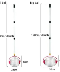 Adjustable Rolling Ball Nut Harvester - Easy Rolling Pickup, Manual Outdoor Tool | For Walnuts, Pecans & Crab Apples 3