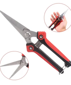Professional Pruning Shear Branch Scissors Stainless Steel Non-Slip Garden Fruit Tree Pruning Very Sharp Garden Tools 1