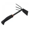 Thicken Dual Use Small Hoe Farm Garden Tools Harrow Iron Head Dual Purpose Weeding Rake Labor-saving Loosening Soil Handheld Hoe 1