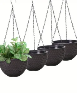 Garden Hanging Planter Macrame Plant Storage Basket Indoor Outdoor Flower Pot Holder Plant Hangers Home Decor Hanging Plant 1