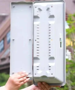 1Pc Eco-Friendly Rectangular Flowers Pot With Drain Holes Garden Balcony Reusable Plants Vegetables Shatterproof Large Planter 5