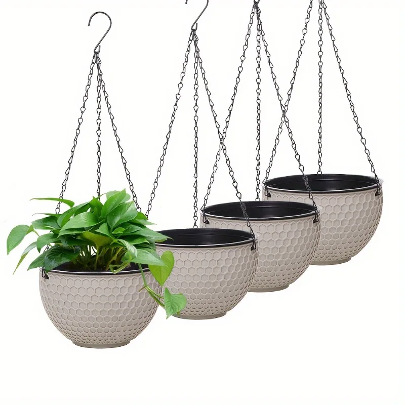 Garden Hanging Planter Macrame Plant Storage Basket Indoor Outdoor Flower Pot Holder Plant Hangers Home Decor Hanging Plant 2