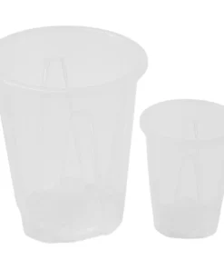 Root Control Clear Plastic Orchid Pots With Holes Transparent Flower Pot For Phalaenopsis Orchid Cattleya Planting With Stomata 6