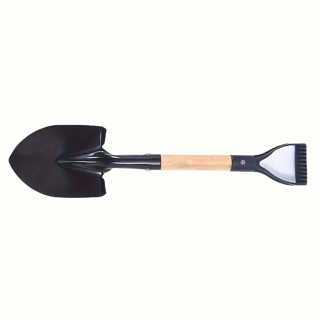 35.8/50.5cm Digging Shovel Manganese Steel Shovels Kids Trowel Waterproof Rustproof Garden Scoop for Outdoor Beach Camping 2