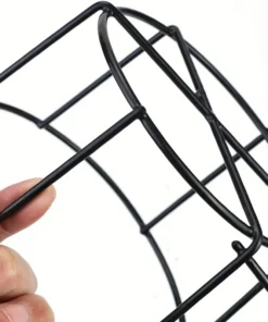 4pcs Stylish Round Metal Hanging Planters - Perfect for Balcony, Garden & Indoor Decor! 5