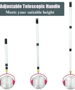 Adjustable Rolling Ball Nut Harvester - Easy Rolling Pickup, Manual Outdoor Tool | For Walnuts, Pecans & Crab Apples 2