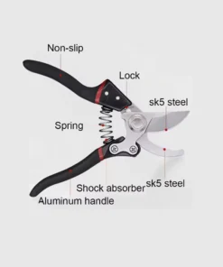 Garden floral art pruning branch scissors, fruit tree scissors, thick flower scissors, gardening scissors tools 2